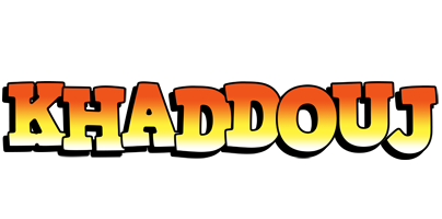 Khaddouj sunset logo
