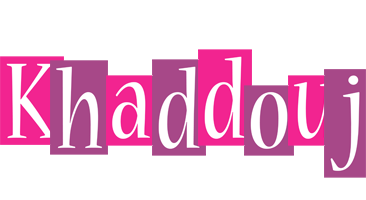 Khaddouj whine logo