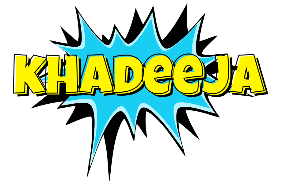 Khadeeja amazing logo