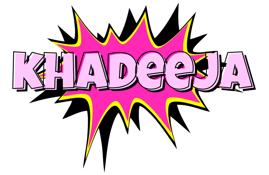 Khadeeja badabing logo