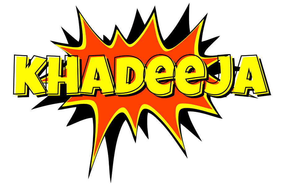 Khadeeja bazinga logo