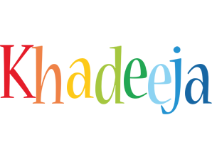 Khadeeja birthday logo