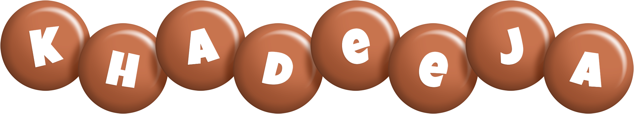 Khadeeja candy-brown logo