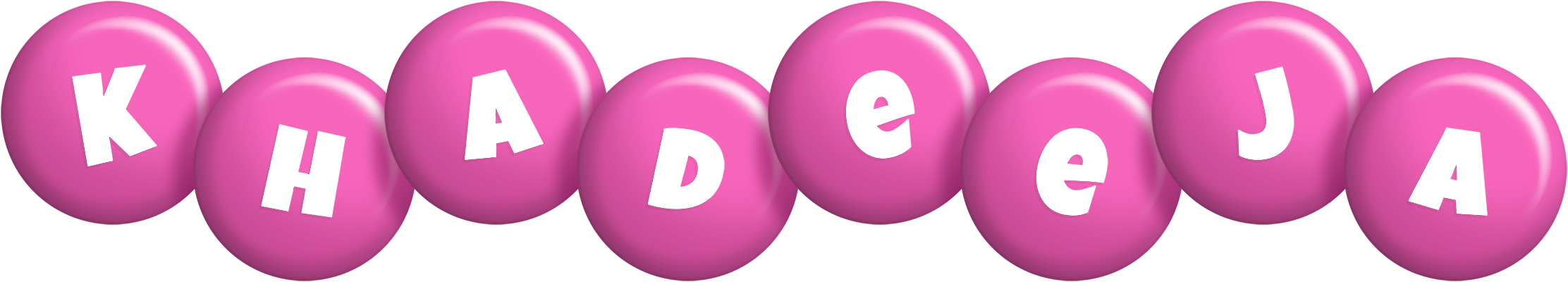 Khadeeja candy-pink logo