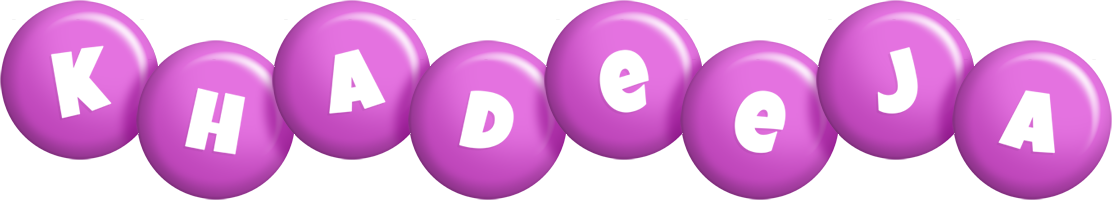 Khadeeja candy-purple logo