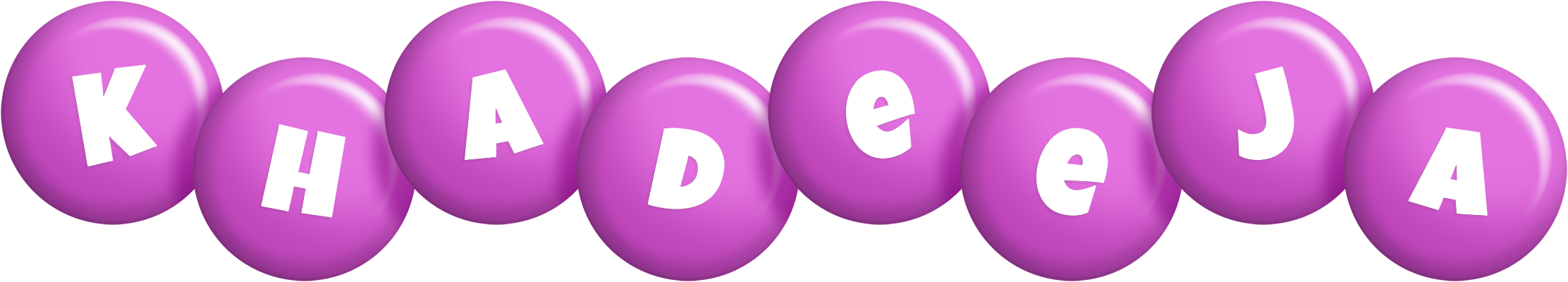 Khadeeja candy-purple logo