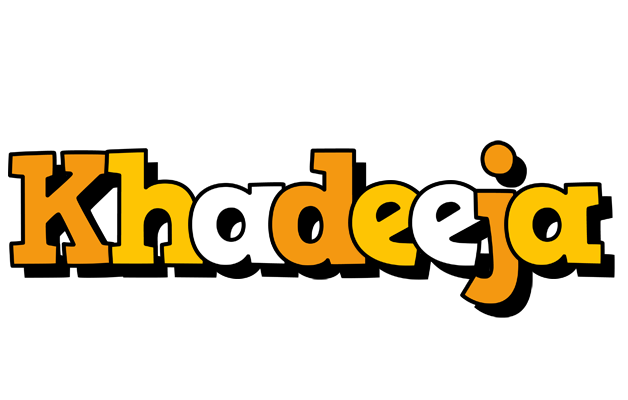 Khadeeja cartoon logo