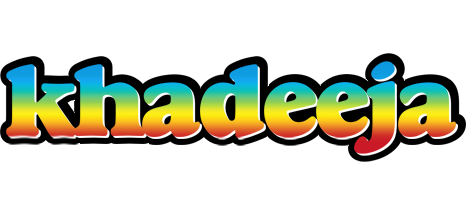 Khadeeja color logo