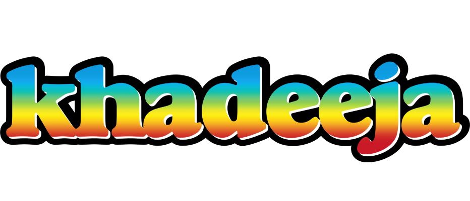 Khadeeja color logo