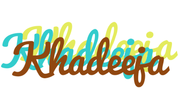 Khadeeja cupcake logo