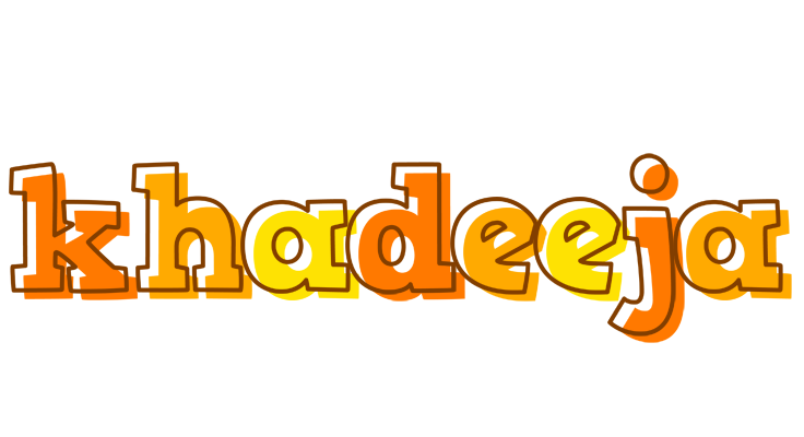 Khadeeja desert logo