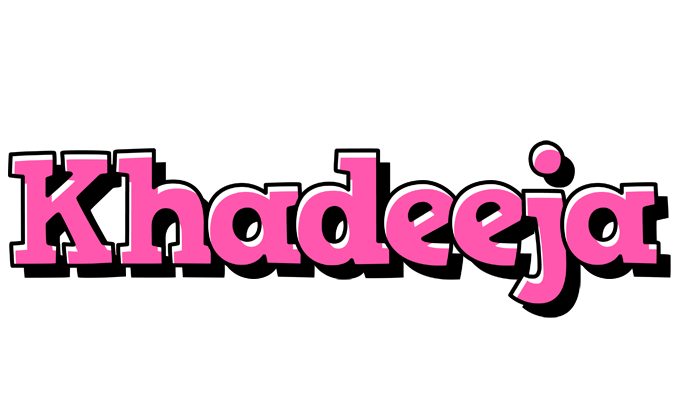 Khadeeja girlish logo