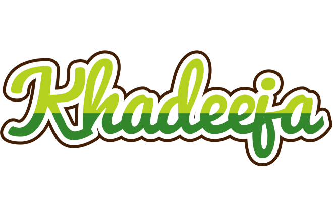 Khadeeja golfing logo