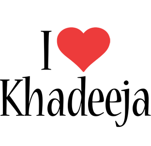 Khadeeja i-love logo