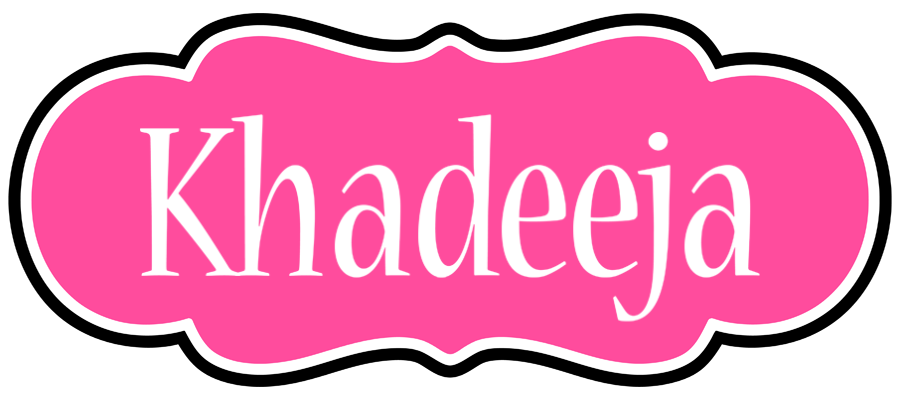 Khadeeja invitation logo