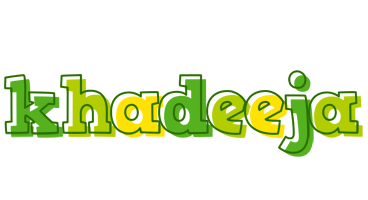 Khadeeja juice logo