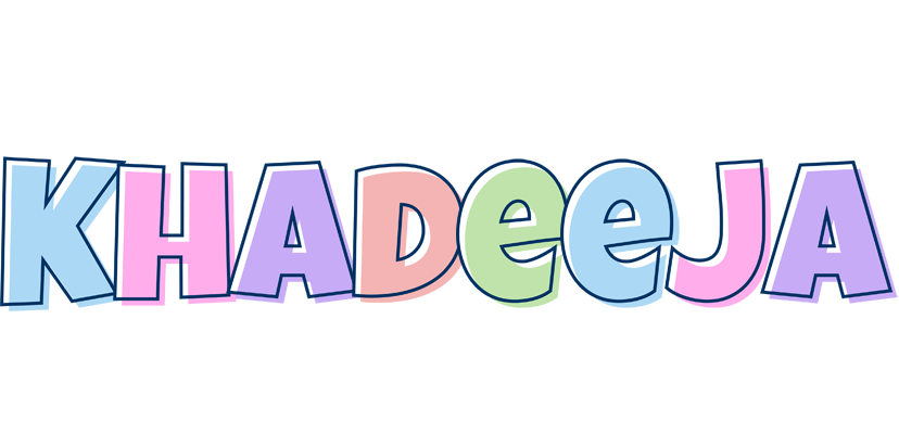 Khadeeja pastel logo