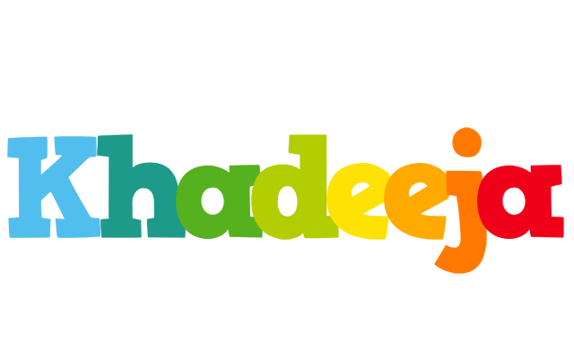 Khadeeja rainbows logo