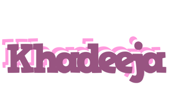 Khadeeja relaxing logo
