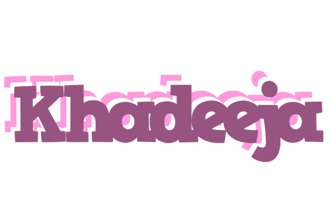Khadeeja relaxing logo