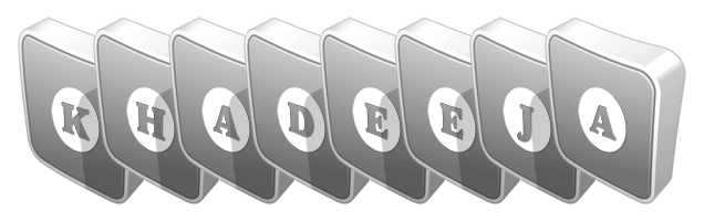 Khadeeja silver logo