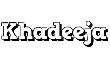 Khadeeja snowing logo