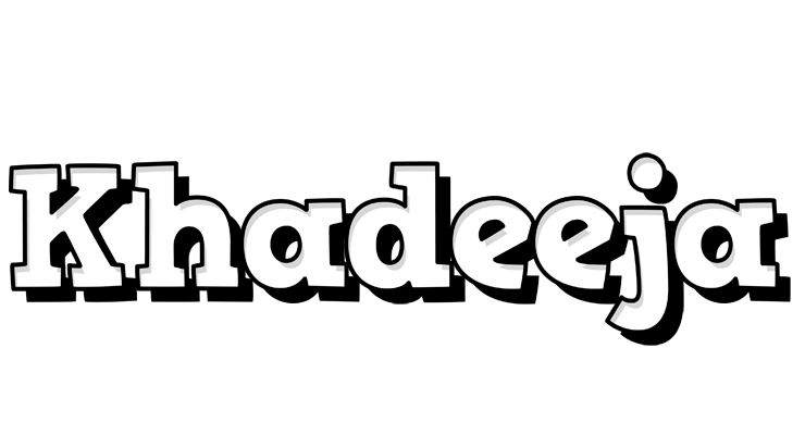 Khadeeja snowing logo