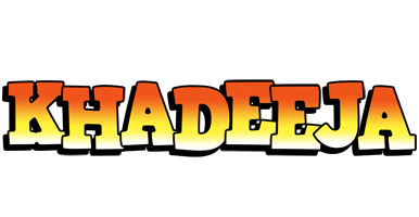 Khadeeja sunset logo