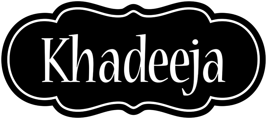 Khadeeja welcome logo