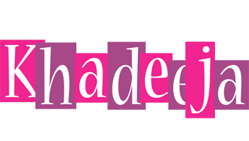 Khadeeja whine logo