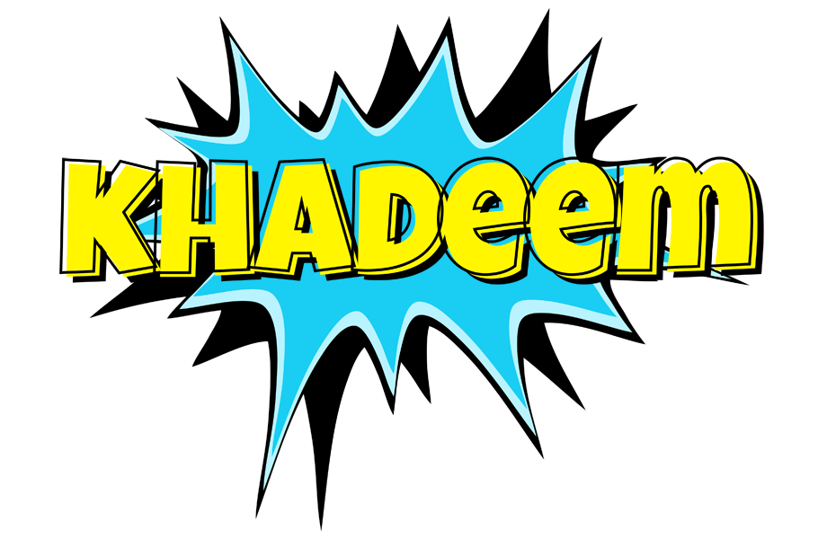 Khadeem amazing logo