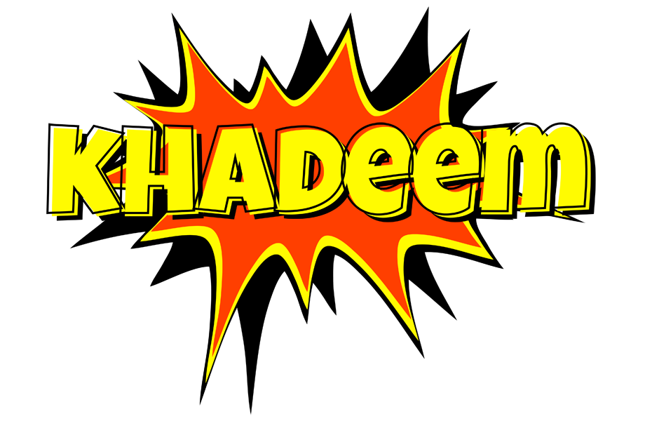 Khadeem bazinga logo