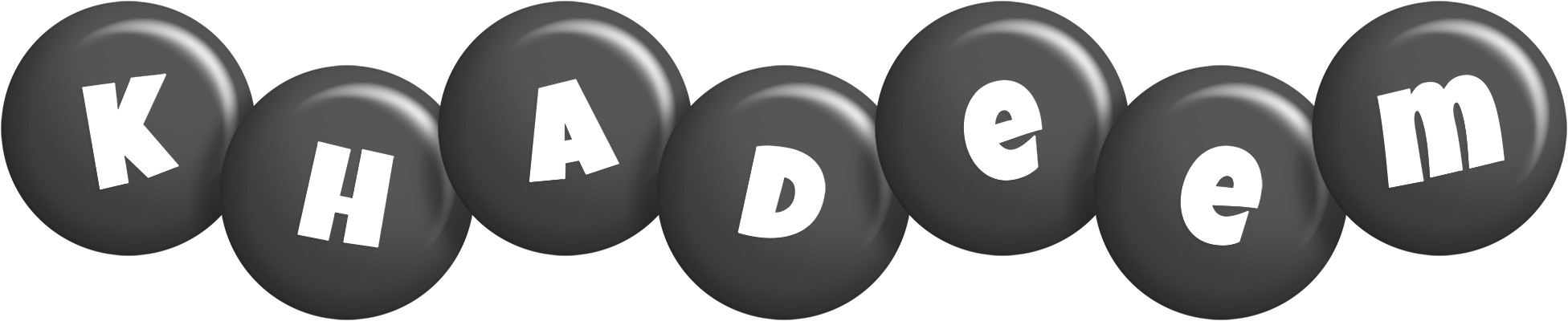 Khadeem candy-black logo