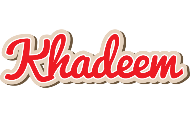 Khadeem chocolate logo