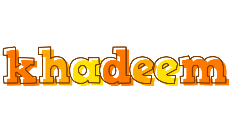Khadeem desert logo