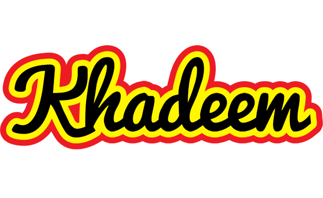Khadeem flaming logo