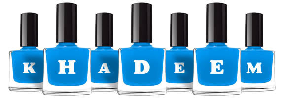 Khadeem glossy logo