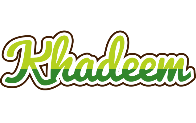 Khadeem golfing logo
