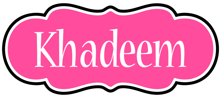 Khadeem invitation logo