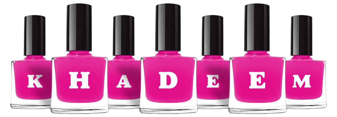 Khadeem nails logo