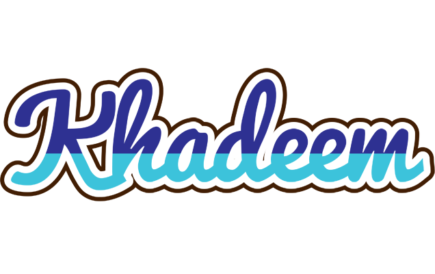 Khadeem raining logo