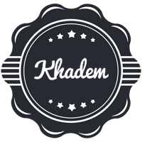 Khadem badge logo