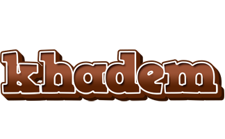 Khadem brownie logo