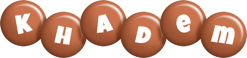 Khadem candy-brown logo