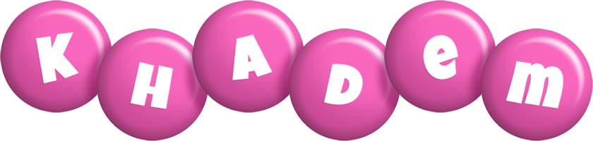 Khadem candy-pink logo