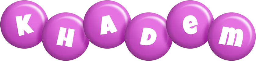 Khadem candy-purple logo