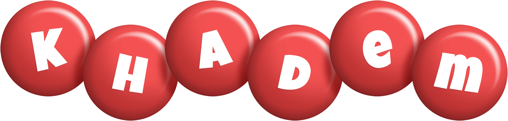 Khadem candy-red logo