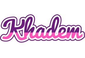 Khadem cheerful logo