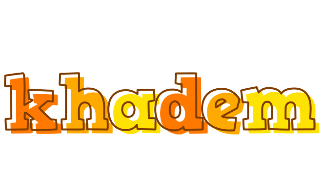 Khadem desert logo