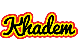 Khadem flaming logo